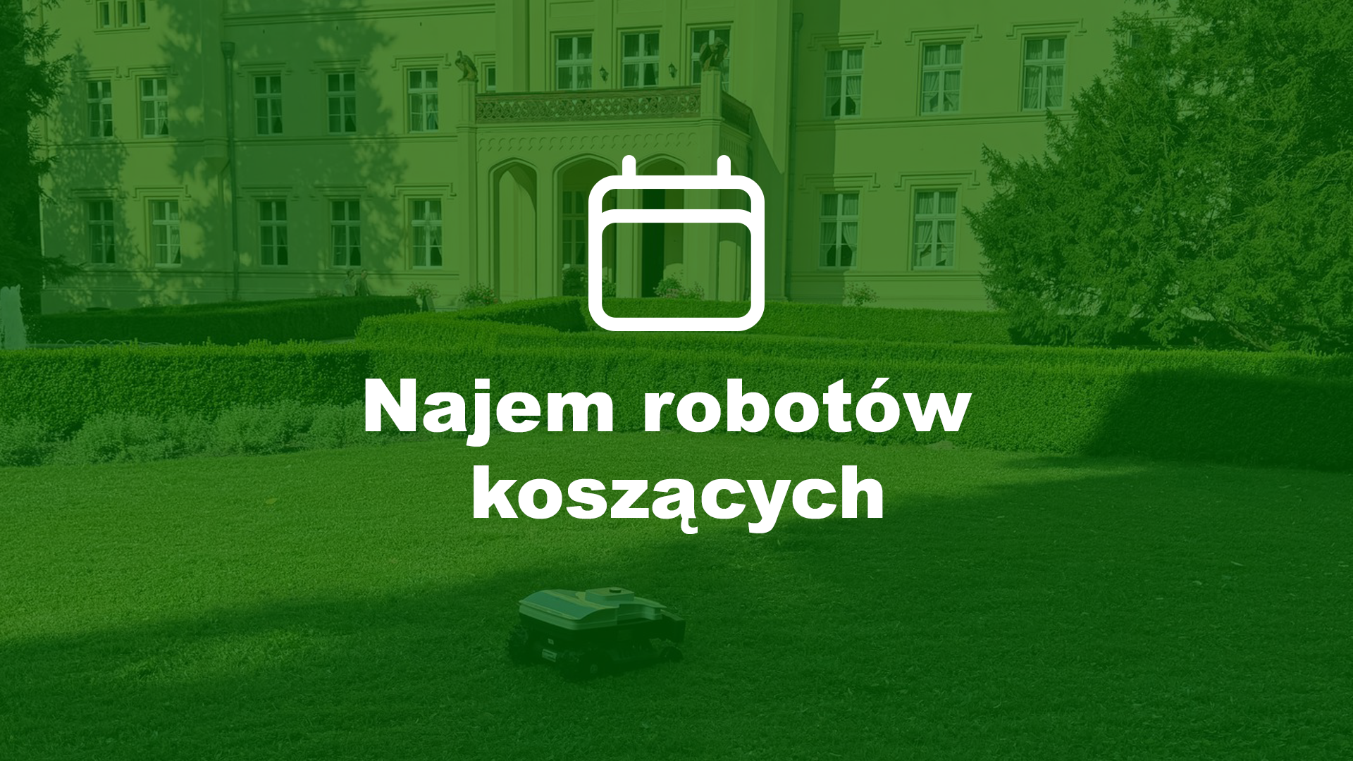 Najem robotów koszących