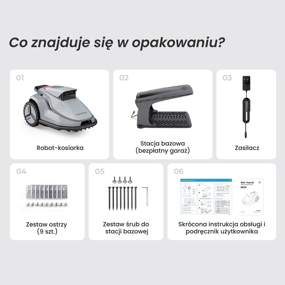 Robot koszący TerraMow V1000 - obrazek 11
