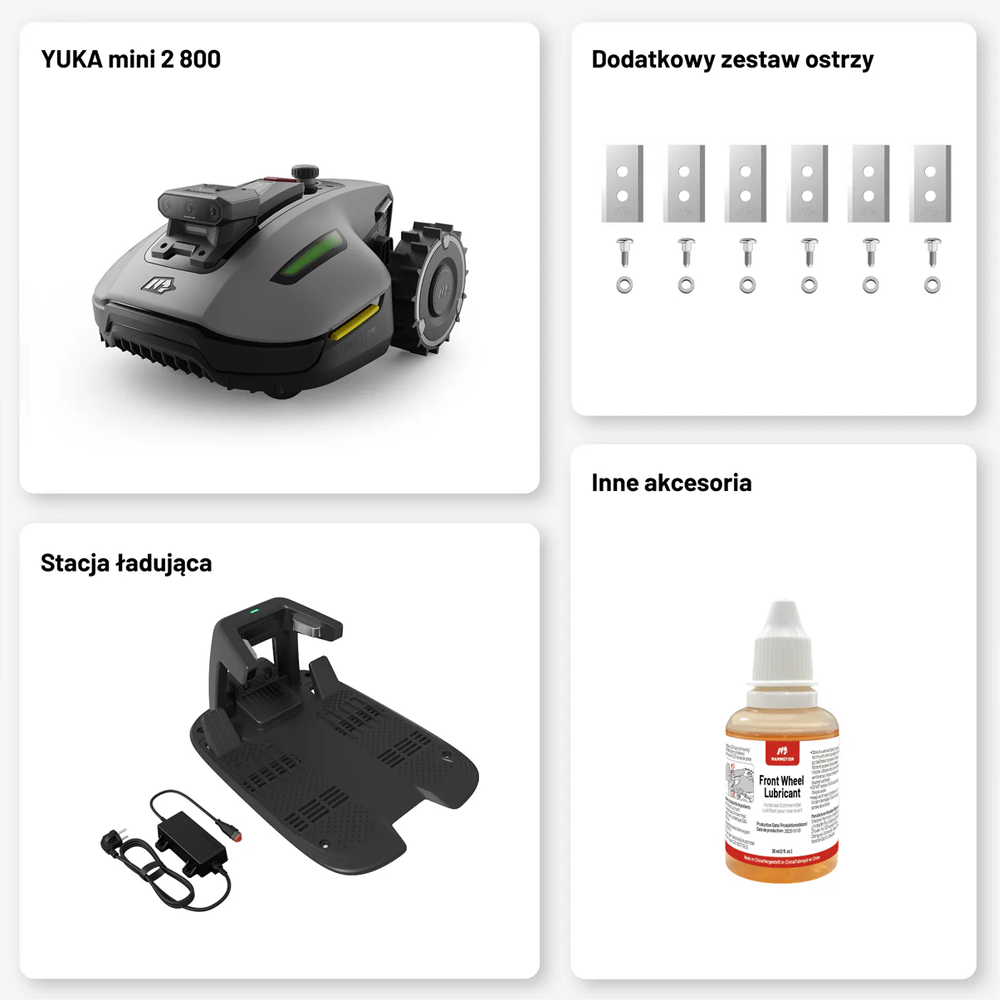 Robot koszący MAMMOTION YUKA mini 2 800 - obrazek 6